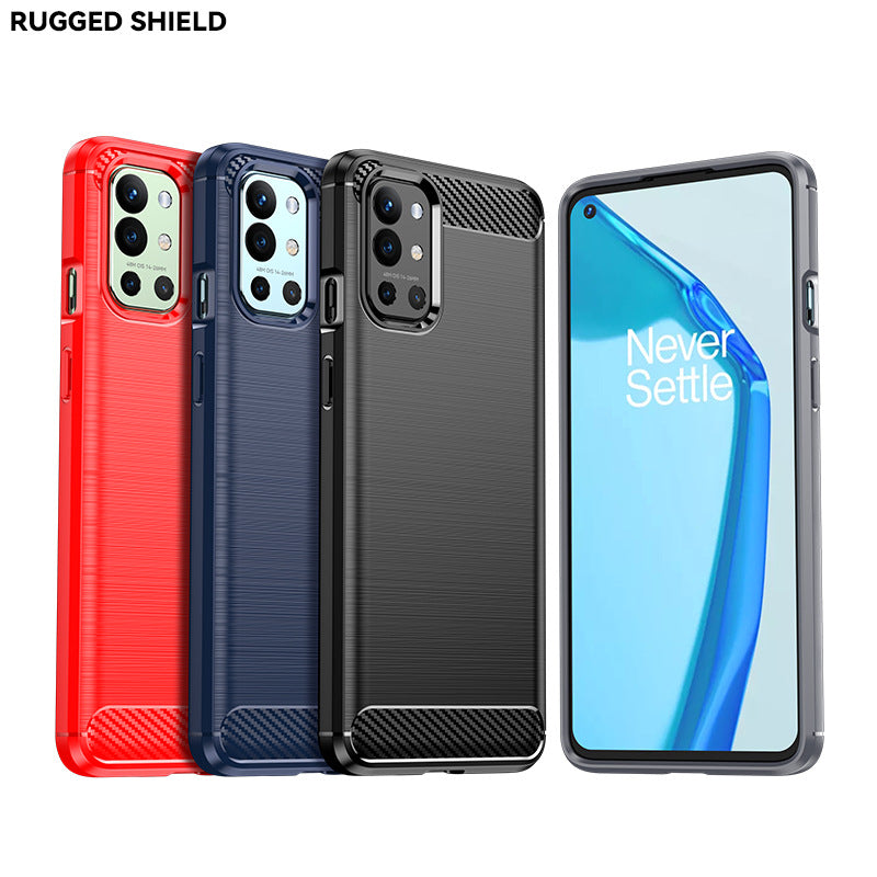 Load image into Gallery viewer, OnePlus 1+9/9 Pro/9RT - Shield Shockproof Rugged Heavy Duty Case With 2PC 9H Glass Screen Protector
