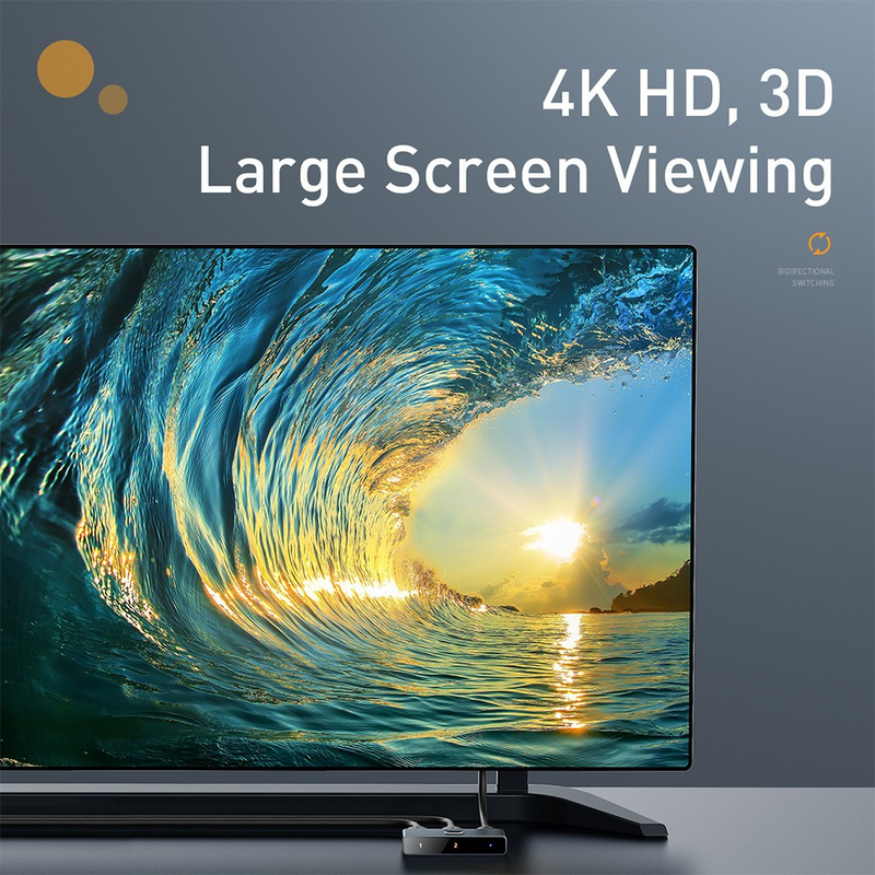 Load image into Gallery viewer, Baseus Matrix HDMI Bidirectional Switcher - Space Gray - i-Station Mobile Phone &amp; Electronic Device Repair and Accessories
