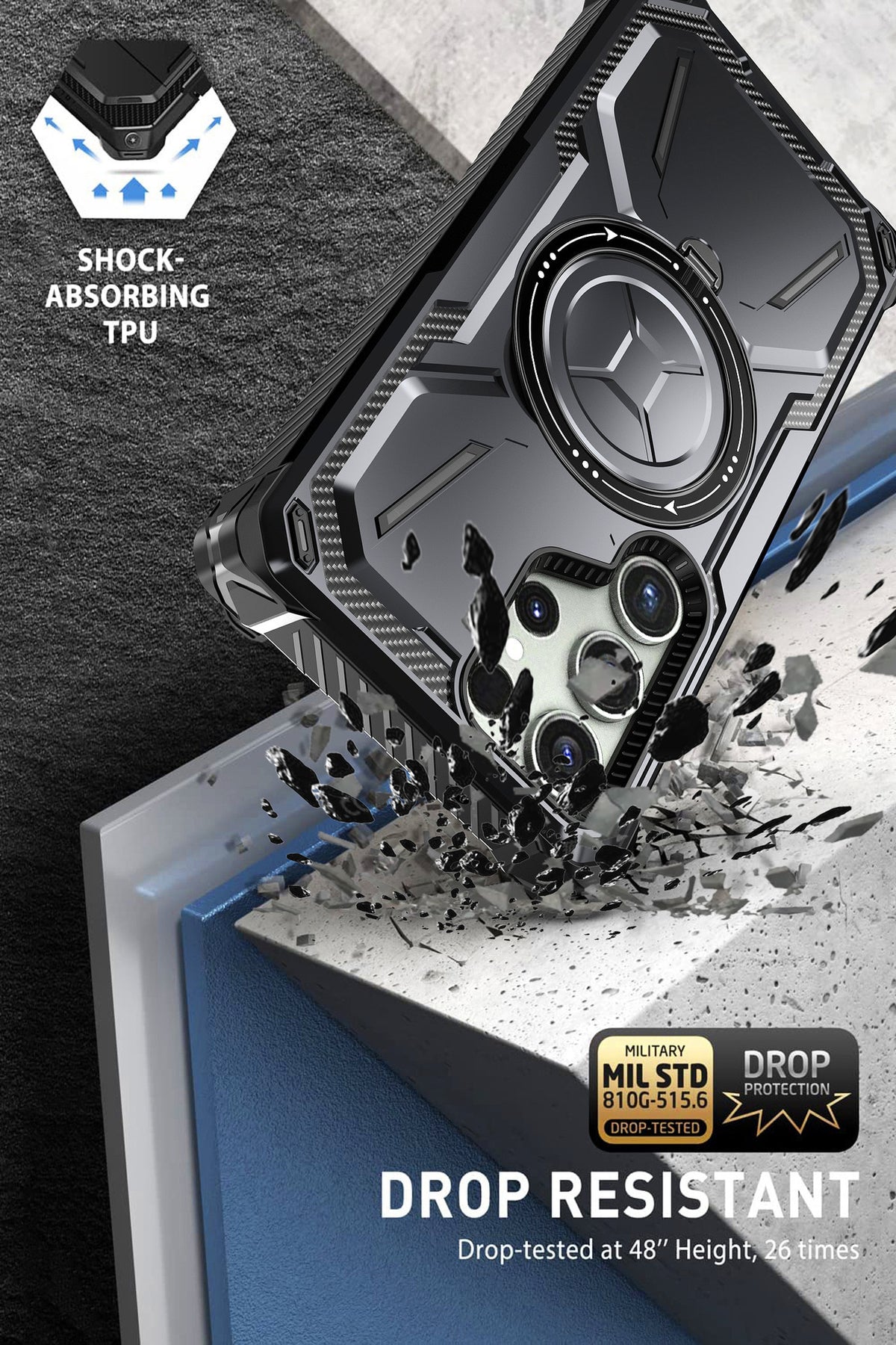 [Built-in Magnetic Stand] Samsung Galaxy S21/Plus/Ultra Shockproof Heavy Duty Case - i-Station Mobile Phone & Electronic Device Repair and Accessories