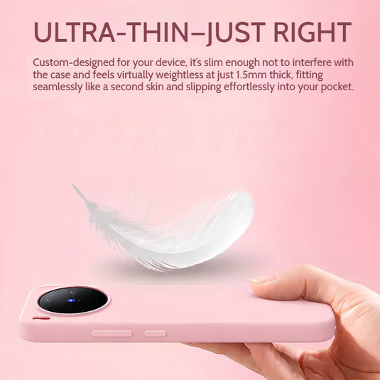 VIVO X300/Pro/Ultra - Liquid Silicone Anti-drop Dirt-resistant Essentials Series Case