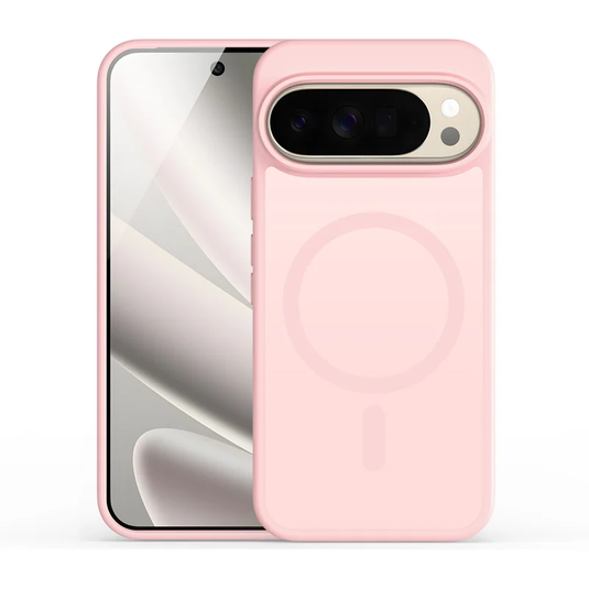 Google Pixel 10 & 10 Pro & 9 & 9 Pro - Skin Friendly MatteTransparent Magnetic Phone Case