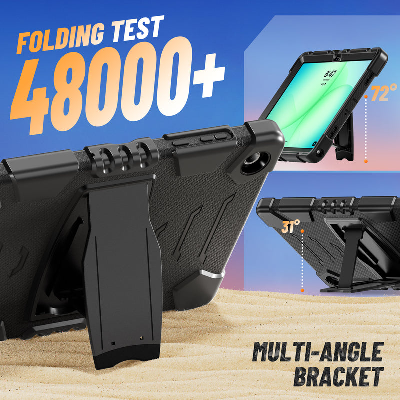 Load image into Gallery viewer, [Built-in Hidden Kickstand] Samsung Galaxy Tab A11 8.7&quot; (2025) - PC Silicone Rugged Shockproof Protection Durable Case
