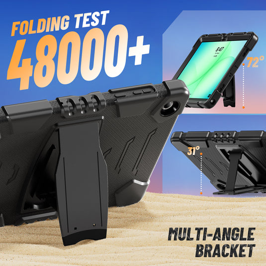 [Built-in Hidden Kickstand] Samsung Galaxy Tab A11 8.7" (2025) - PC Silicone Rugged Shockproof Protection Durable Case