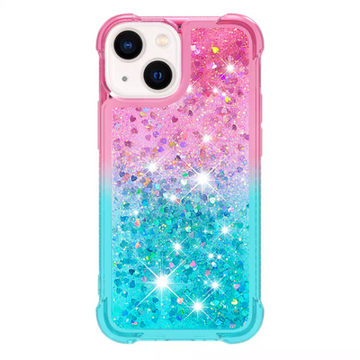 Apple iPhone 11/Pro/Pro Max Glitter Bling Floating Liquid Shockproof Silicone BlingBling Series Case - i-Station Mobile Phone & Electronic Device Repair and Accessories