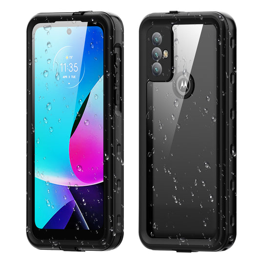 [Dot Series] Motorola Moto G Play (2023) - Redpepper Full Covered Waterproof Heavy Duty Tough Armor Case