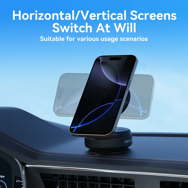 Load image into Gallery viewer, Magnetic Car Telescopic Foldable for Car Dashboard &amp; Wind Screen Strong Magnet
