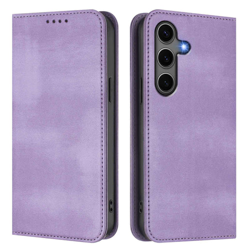 [With Card Slot] Samsung S25/Plus/Ultra/Edge - Multi Functional Leather Flap Wallet Series Case