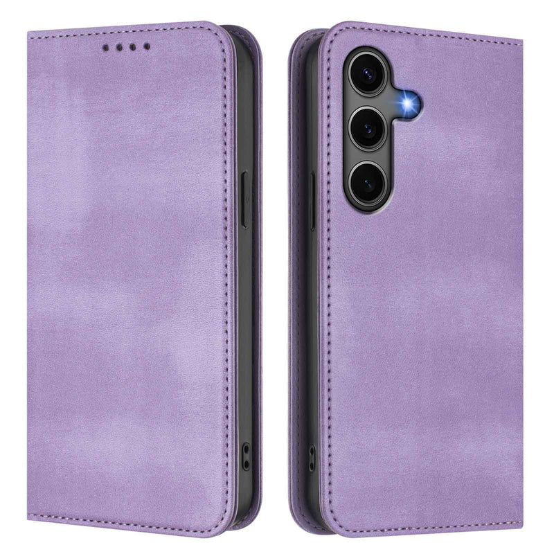 Load image into Gallery viewer, [With Card Slot] Samsung S25/Plus/Ultra/Edge - Multi Functional Leather Flap Wallet Series Case
