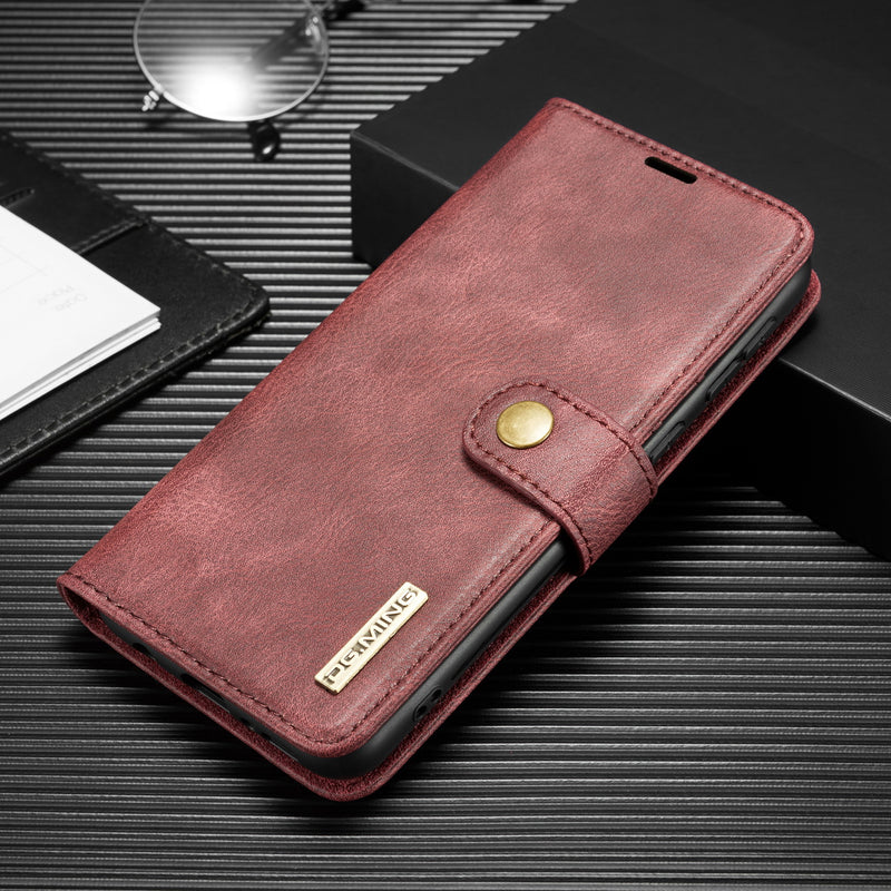 Load image into Gallery viewer, [With Card Slot][Detachable] Samsung Galaxy A26 (SM-A266) Full-cover Leather Wallet Shockproof Case
