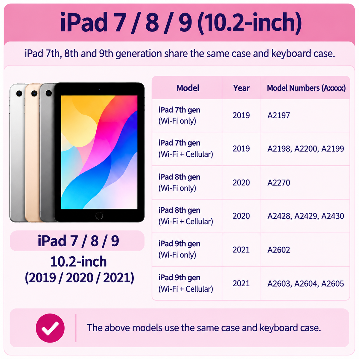 Apple iPad 7/8/9 10.2" 7/8/9th Gen (2019/2020/2021) One Piece Smart 360° Degree Rotate Stand Shockproof Flip Cover Case - i-Station Mobile Phone & Electronic Device Repair and Accessories
