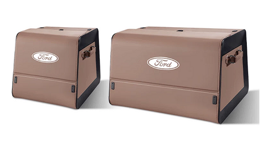 Ford Trunk Storage Box for Edge, Mondeo, Equator Sport, Mustang Mach-E & Explorer – Large Capacity Car Cargo Organizer