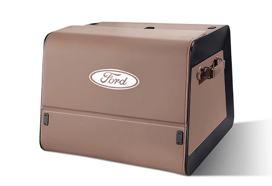 Ford Trunk Storage Box for Edge, Mondeo, Equator Sport, Mustang Mach-E & Explorer – Large Capacity Car Cargo Organizer