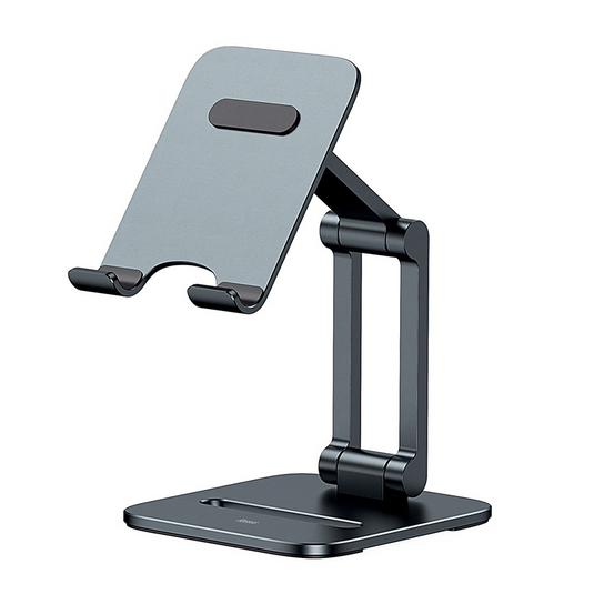 Baseus Desktop Biaxial Foldable Metal Stand For Tablets - Gray