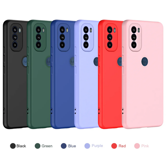 [Magsafe Compatible] Motorola Moto Edge 30 Pro/X30 (2022) Slim Smooth Soft Liquid Silicone Shockproof Essentials Series Case