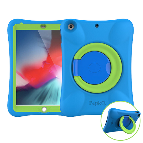 Apple iPad Mini 1/2/3 EVA Kid Friendly Heavy Duty Case with Handle Stand Ring