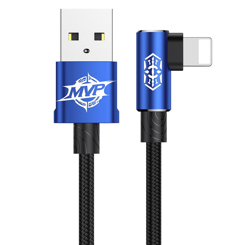 Load image into Gallery viewer, Baseus MVP Elbow Type Cable USB For IP 2A 1M

