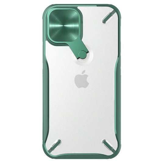 [Built-in Stand][Built-in Lens Cover] Apple iPhone 13/Pro/Pro Max Nillkin Full-cover Shockproof Stand Series Case