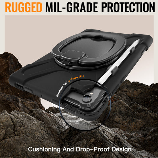 Samsung Galaxy Tab S11 (2025) 11" - Multifunctional Shockproof Heavy Duty Series Case With Shoulder Strap - i-Station Mobile Phone & Electronic Device Repair and Accessories