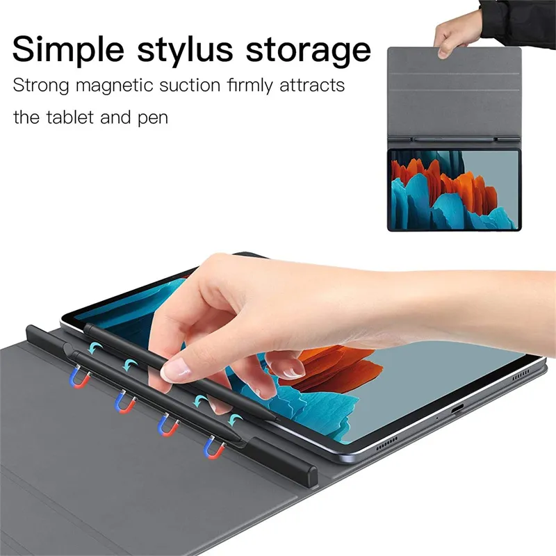 Load image into Gallery viewer, Samsung Galaxy Tab S6 Lite 10.4’’ 2020 (P610/P615) - Anti Fingerprint Magnetic Leather Case
