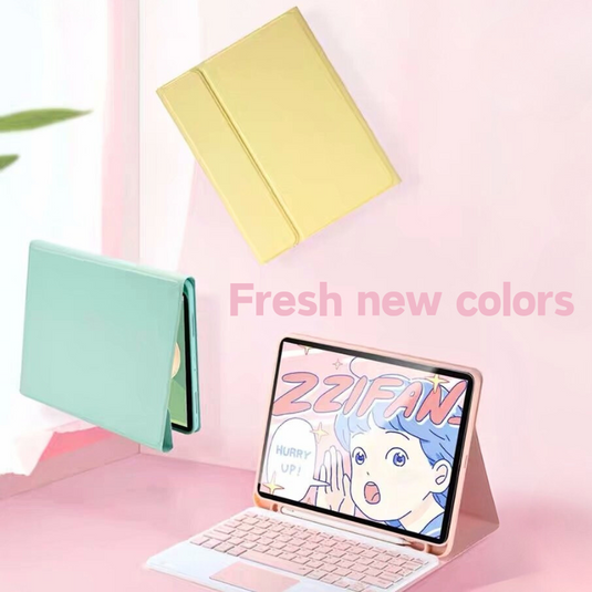 Apple iPad Pro 11-inch 1st/2nd/3rd/4/5th Gen (2018/2020/2021/2022/2024) Smart Wireless Keyboard Flip Case With Backlit