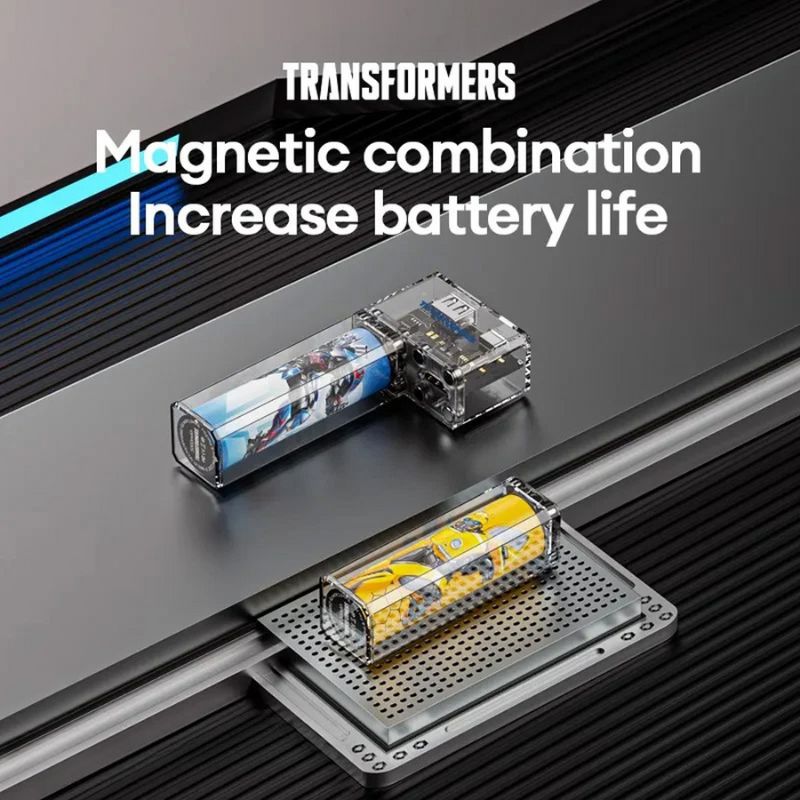 Load image into Gallery viewer, Transformers TF-D03 Removable Battery Charger Magnetic Power Bank 5000mAh
