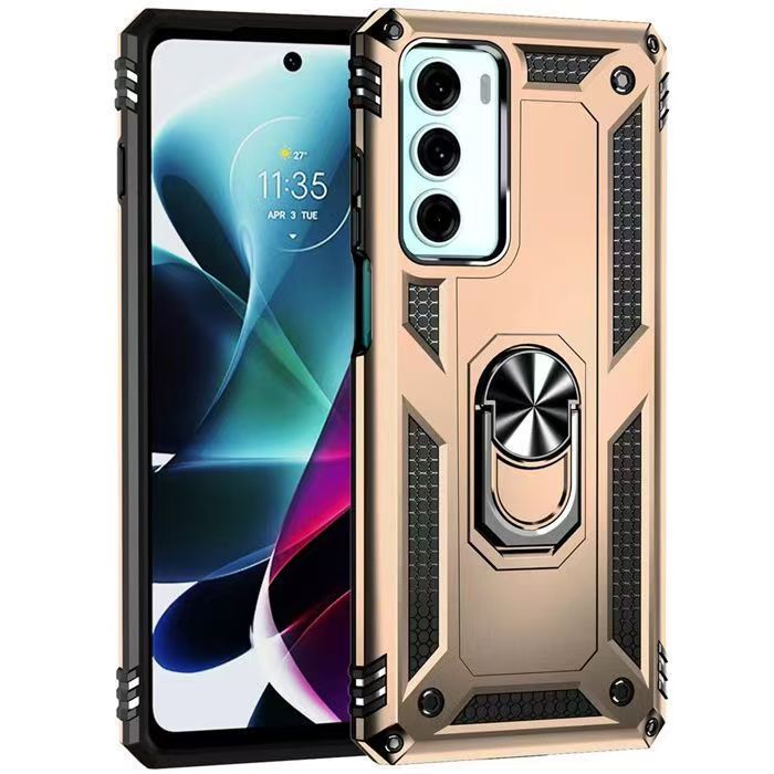 Load image into Gallery viewer, [Built-in Ring Bracket] Motorola Moto Edge S30 Anti-slip Protective Hard Heavy Duty Series Case
