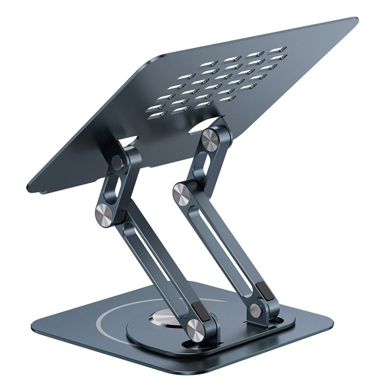 Load image into Gallery viewer, Baseus UltraStable Pro Series Rotatable and Foldable Laptop Stand (Three-Fold Version) Space Grey
