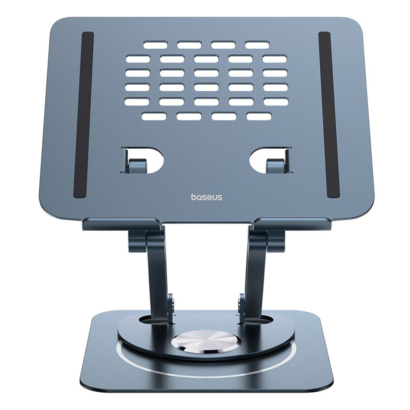 Load image into Gallery viewer, Baseus UltraStable Pro Series Rotatable and Foldable Laptop Stand (Three-Fold Version) Space Grey
