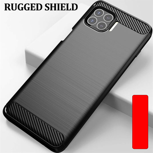 Motorola Moto One 5G/One 5G UW - Shield Shockproof Rugged Heavy Duty Case  With 2PC Tempered Glass Screen Protector