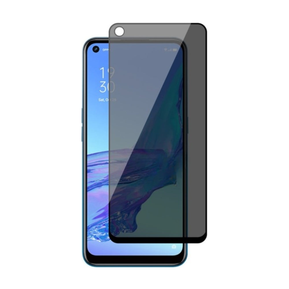 [Full Covered] [Privacy] OPPO A76 (CPH2375) - 9H Hardness Anti-Spy Tem ...
