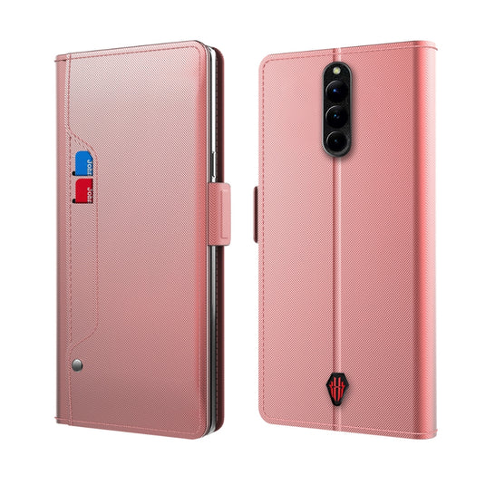 [With Card Slot] ZTE nubia Red Magic 8 Pro / 8 Pro Plus - Magnetic Folding Invisible Stand Protective Case