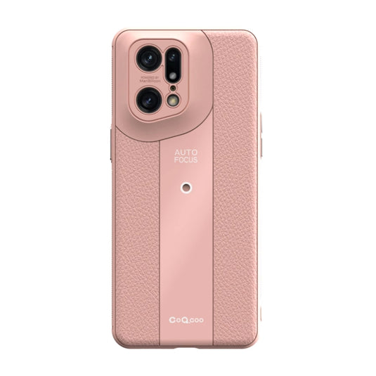 OPPO Find X5/Pro - Luxurious Litchi-Texture Silicone Protective Case