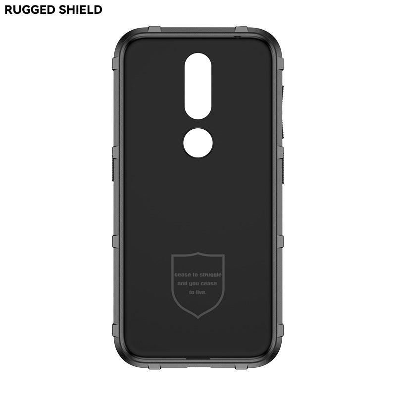 Load image into Gallery viewer, Nokia 4.2 - Shield Shockproof Rugged Heavy Duty Case With 2PC 9H Tempered Glass Screen Protector
