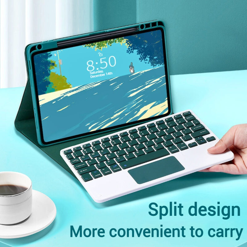 Load image into Gallery viewer, [Detachable] Infinix Xpad 11&quot; 2024 (X1101) Touchpad Wireless Bluetooth Keyboard Case With Pen Slot - i-Station Mobile Phone &amp; Electronic Device Repair and Accessories
