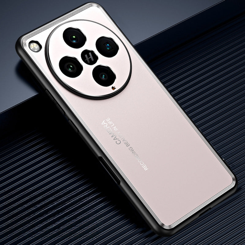 Load image into Gallery viewer, OPPO Find X8 Pro - Metal Large Hole Lens Full Cover Soft Edge Anti Fall Case
