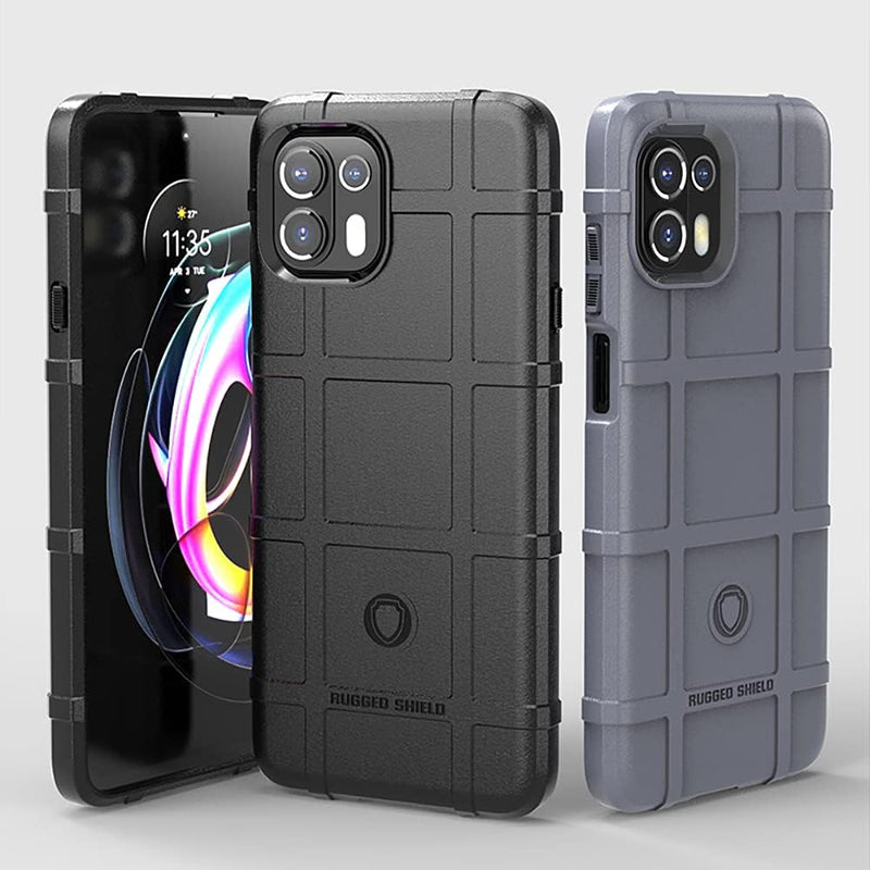 Load image into Gallery viewer, Motorola Moto Edge 20 Fusion/Edge 20 Lite - Shield Shockproof Rugged Heavy Duty Case With 2PC 9H Glass Screen Protector
