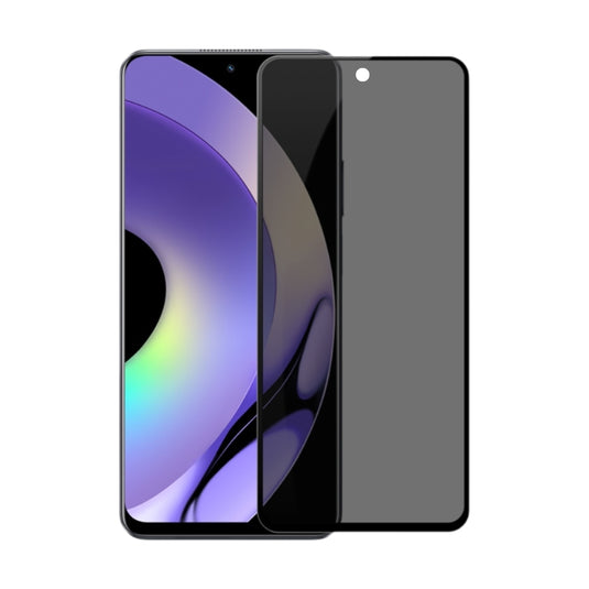 [Full Covered][Privacy] Realme Narzo 70x - 9H Hardness Anti-Spy Tempered Glass Screen Protector