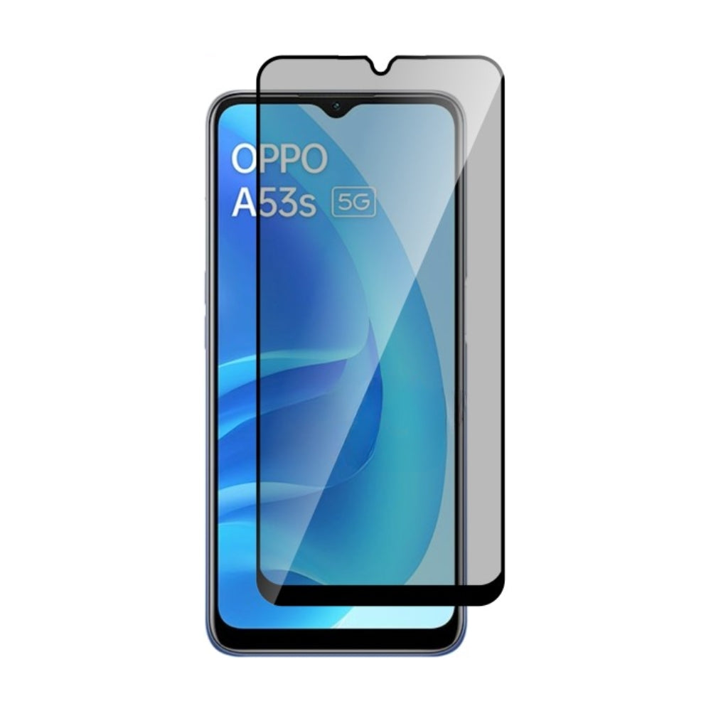 [Full Covered] [Privacy] OPPO A53s 5G 2021 (CPH2321) - 9H Hardness Anti-Spy Tempered Glass Screen Protector - i-Station Mobile Phone & Electronic Device Repair and Accessories