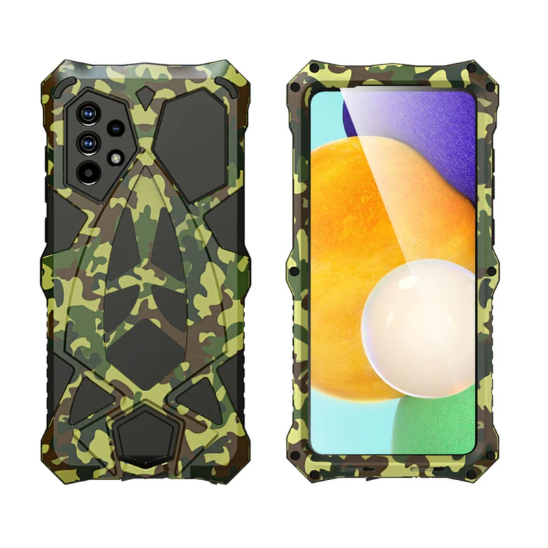 Load image into Gallery viewer, Samsung Galaxy S21/Plus/Ultra - Military Grade Shockproof Metal Armor Protective Case
