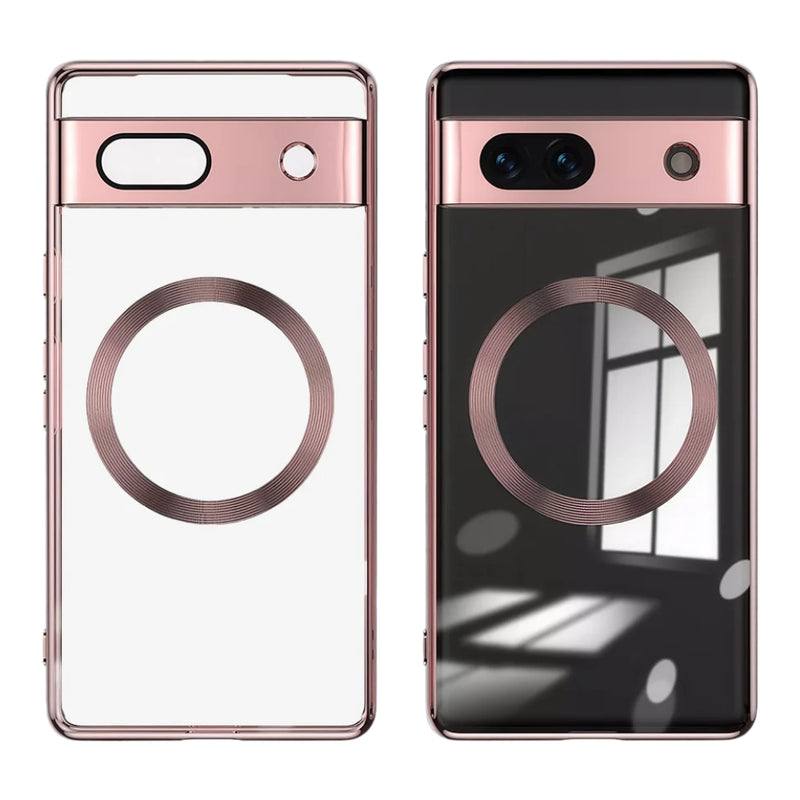 Load image into Gallery viewer, Google Pixel 8/Pro/A - Ultra Thin Transparent Magnetic Soft Case
