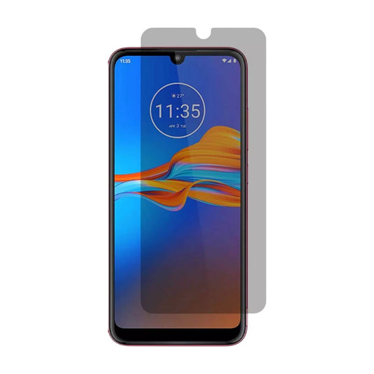 [Standard 9H][Privacy] Motorola Moto E6 Plus - 9H Hardness Anti-Spy Tempered Glass Screen Protector