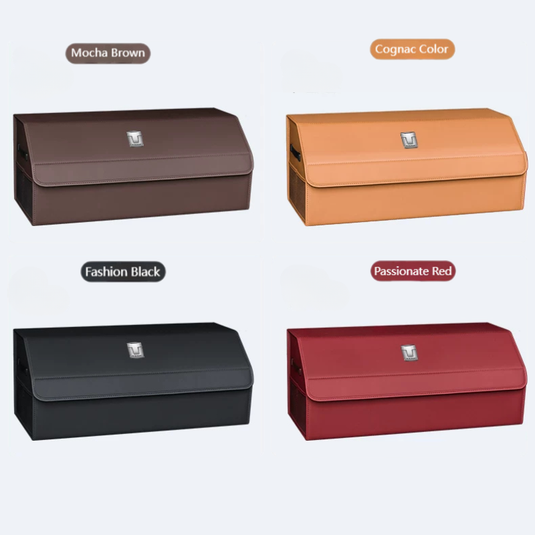 TANK Microfiber Leather Car Trunk Storage Box for 300, 400, 500, 700, 800