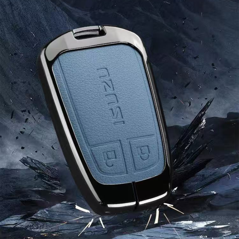 Load image into Gallery viewer, Isuzu Aluminum Alloy Shockproof Car Key Case Cover for D-Max, MU-X, Lingtuo, Ruimai

