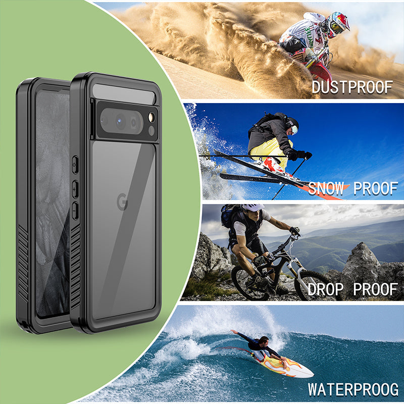 Load image into Gallery viewer, Google Pixel 6A 5G Redpepper Full Covered Waterproof Heavy Duty Tough Armor Case - Polar Tech Australia
