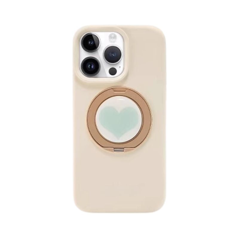 Load image into Gallery viewer, [Built-in Stand] Apple iPhone 15/Plus/Pro/Max - 360 Degree Rotating Liquid Silicone Fashion-Forward Series Case
