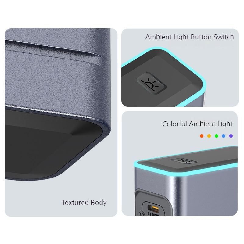 Load image into Gallery viewer, 660W GaN Smart Multi-Port Charger Tower with Colorful Lights - i-Station Mobile Phone &amp; Electronic Device Repair and Accessories
