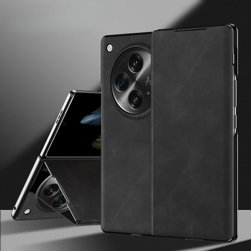 OPPO Find N3 (CPH2499) - Napa Texture Full Cover Shockproof Case - i-Station Mobile Phone & Electronic Device Repair and Accessories