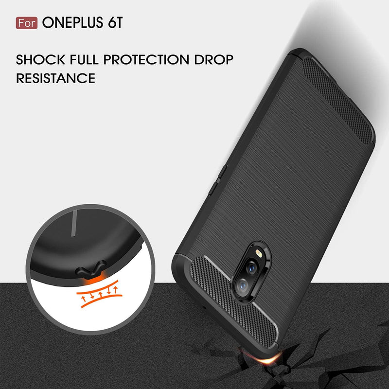 Load image into Gallery viewer, OnePlus 1+6/6T - Shield Shockproof Rugged Heavy Duty Case With 2PC 9H Glass Screen Protector
