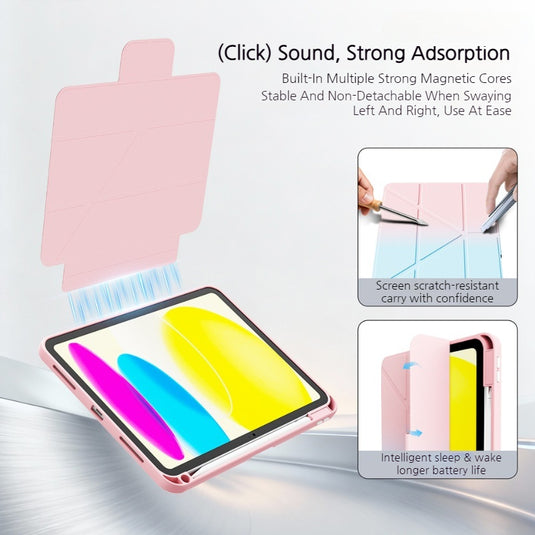 [Detachable][Built-in Stand] Apple iPad 7/8/9 10.2'' 7/8/9th Gen (2019/2020/2021) Multi-Functional Shockproof Full Body Protective Cover - i-Station Mobile Phone & Electronic Device Repair and Accessories