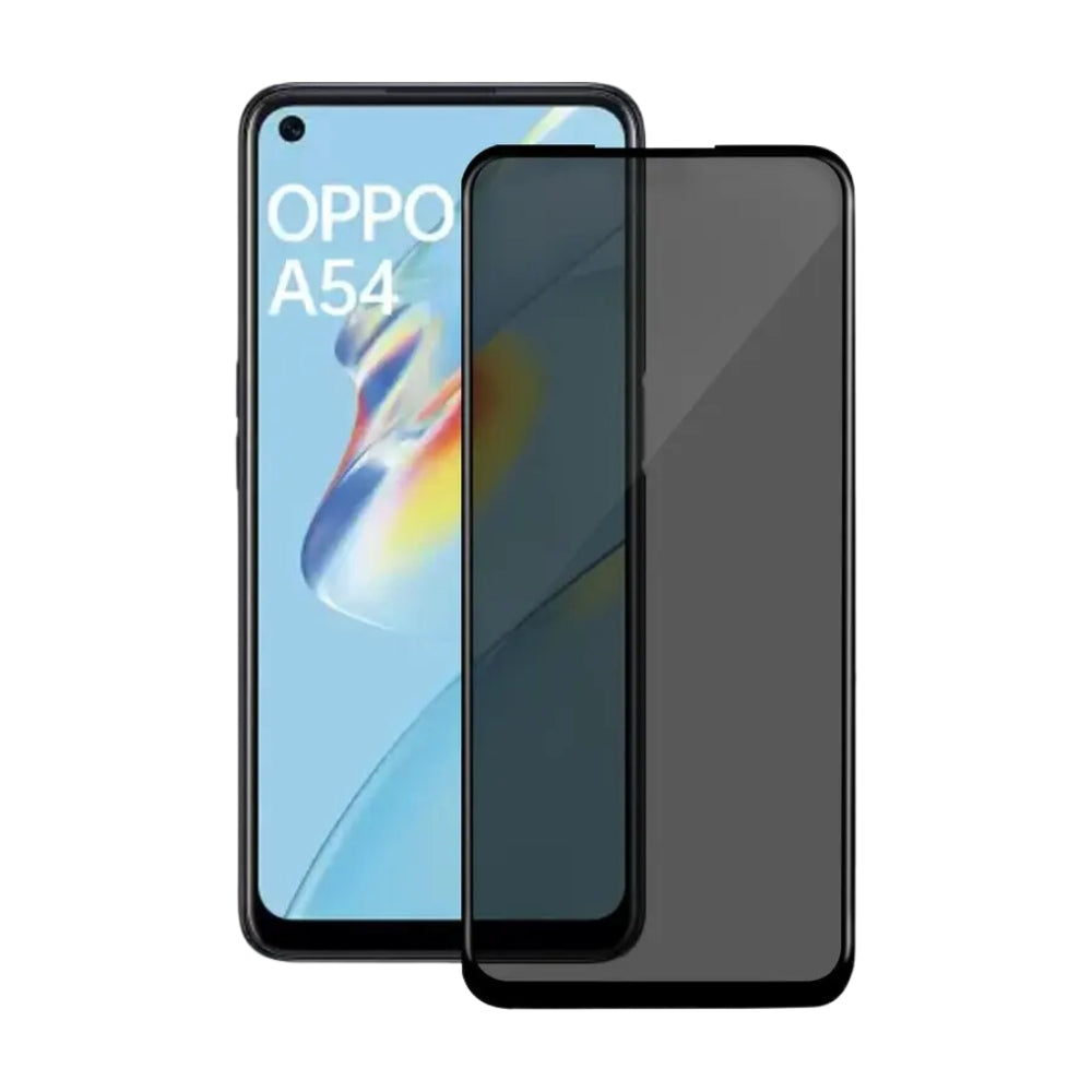 [Full Covered] [Privacy] OPPO A54 4G (CPH2239) - 9H Hardness Anti-Spy Tempered Glass Screen Protector - i-Station Mobile Phone & Electronic Device Repair and Accessories